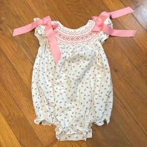 Cecil and Lou Smocked Bubble